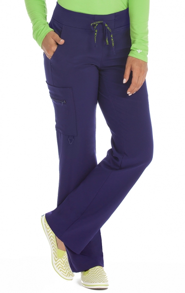 *FINAL SALE PLUM 8747T TALL (33")  Med Couture Activate 4-way Energy Stretch YOGA One CARGO POCKET PANT