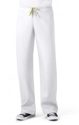 5006 WonderWink Origins Papa – Pantalon d’uniforme unisexe avec cordon - White