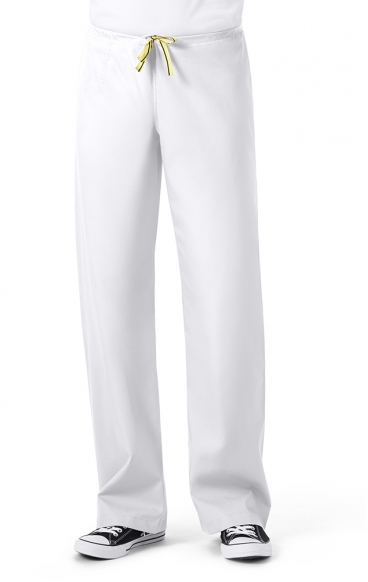 *VENTE FINALE WHITE 5006 WonderWink Origins Papa – Pantalon d’uniforme unisexe avec cordon
