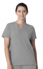 C12213 Carhartt Force Tunique Modern a Col Cranté pour Femmes