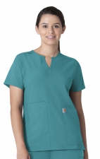 C12213 Carhartt Force Tunique Modern a Col Cranté pour Femmes