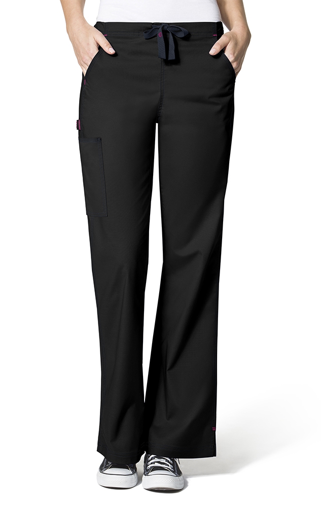 Women's Flare Cargo Scrub Pants by SimplySoft®