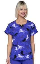 *FINAL SALE Round Neck Top in Always Be A Unicorn - HeartSoul Prints
