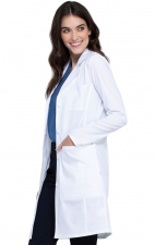 Women's 36" Lab Coat in White - Cherokee WW Revolution Tech