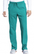 Unisex Mid Rise Straight Leg Pant in Black - Cherokee WW Revolution Tech