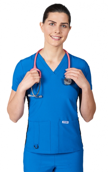 *FINAL SALE L T8020 The Rose - MOBB Mentality Scrub Top *FINAL SALE L T8020 The Rose - MOBB Mentality Scrub Top