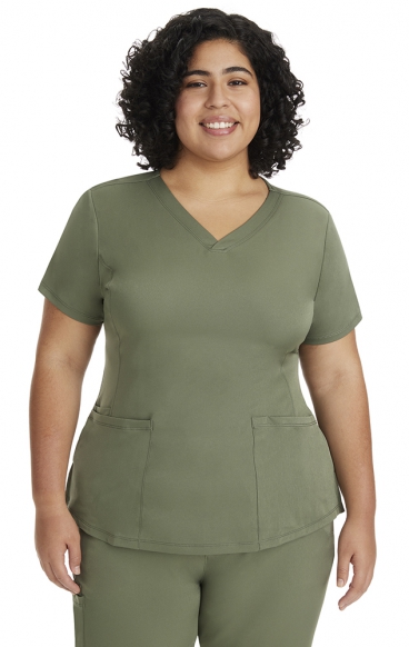 2500 HH Works by Healing Hands Monica V-Neck Scrub Top