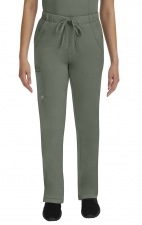 9560 Rebecca HH Works by Healing Hands 6 Pocket Drawstring Waist Straight Leg Cargo Scrub Pants