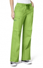 5108 WonderFlex Faith - Pantalons de cargaison à poches-multi - Green Apple