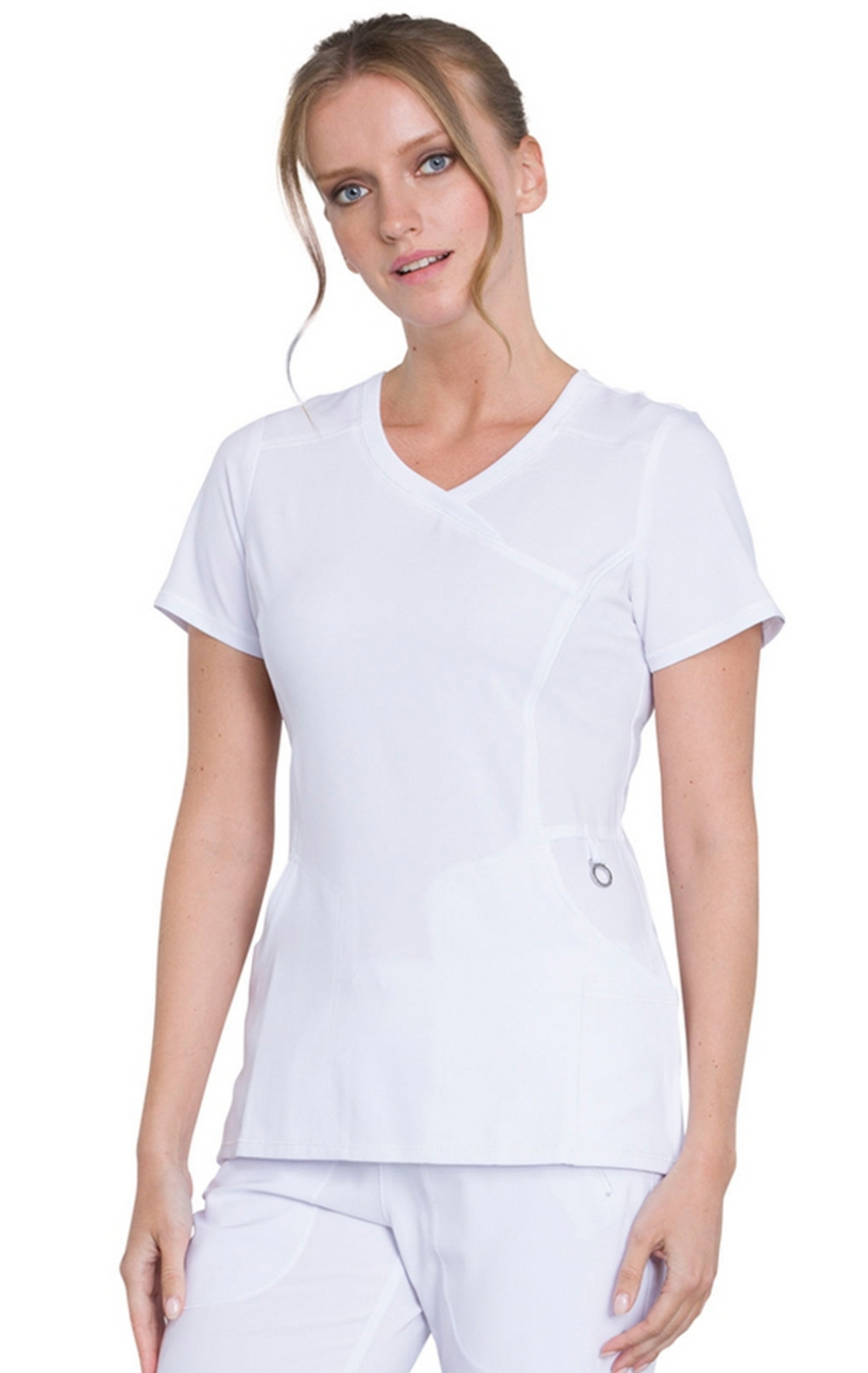 2625A Mock Wrap Top by Infinity with Certainty