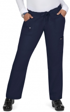 *VENTE FINALE XL 721P Petite Koi Lite ™ Pantalon Peace à jambe droite avec cordon à la taille