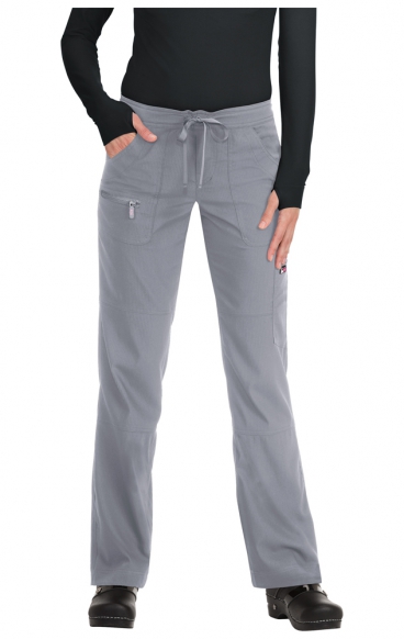 *VENTE FINALE XL 721P Petite Koi Lite ™ Pantalon Peace à jambe droite avec cordon à la taille