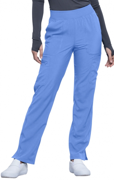 CK065AT TALL Mid Rise Tapered Leg Pull-on Pant - Cherokee Infinity - Antimicrobial