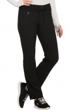 Mid Rise Tapered Leg Drawstring Pants - Cherokee Infinity - Antimicrobial