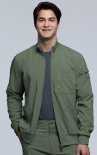 Men's Zip Front Jacket - Cherokee Infinity - Antimicrobial