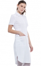 39" Button Front Dress - Cherokee Infinity - Antimicrobial