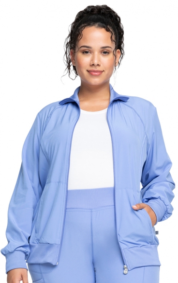 2391A Zip Front Jacket - Cherokee Infinity - Antimicrobial
