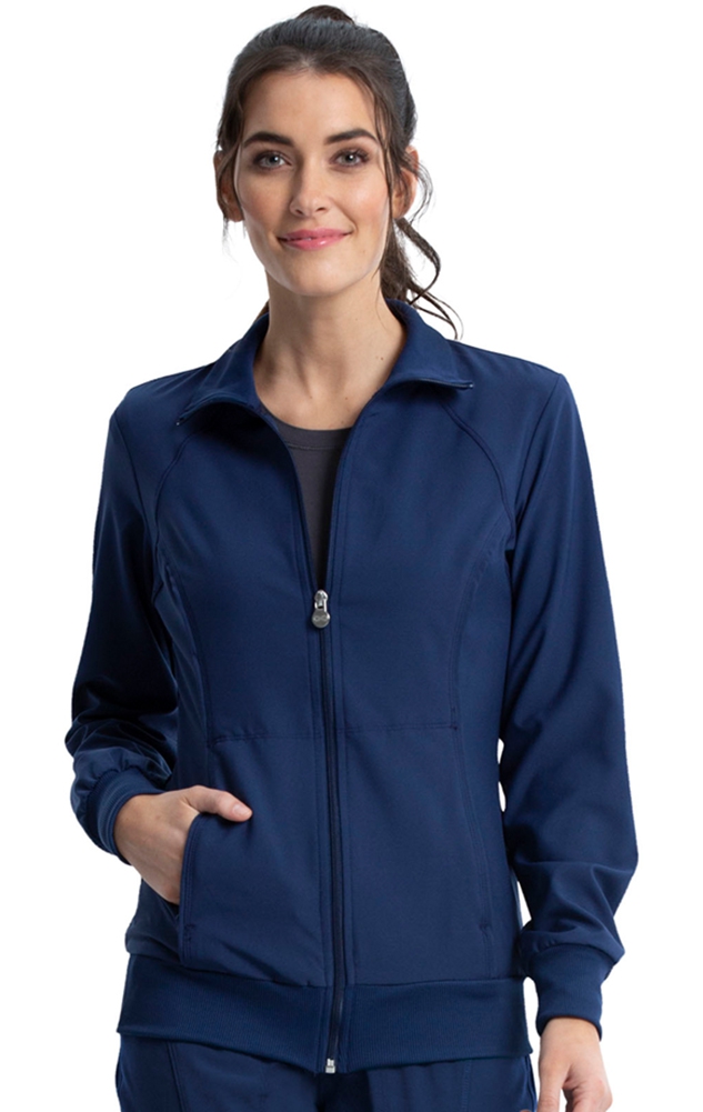 2391A Zip Front Jacket by Infinity with Certainty® Antimicrobial Technology  