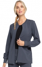 Zip Front Jacket - Cherokee Infinity - Antimicrobial