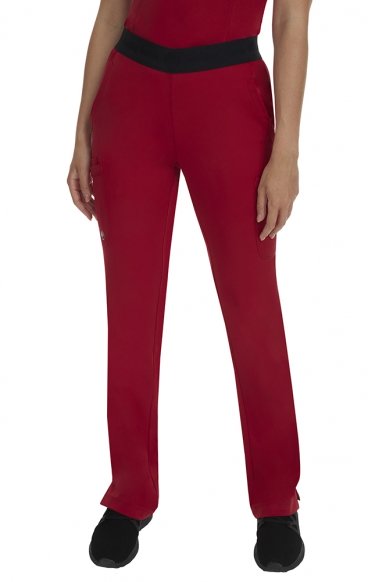 *VENTE FINALE XXS 9500 HH Works Rachel - Pantalon exfoliant pour yoga à la taille avec jambe droite - par Healing Hands