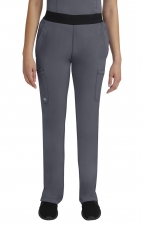 *FINAL SALE L 9500 HH Works Rachel 6 Pocket Straight Leg Yoga Waist Scrub Pant - by Healing Hands