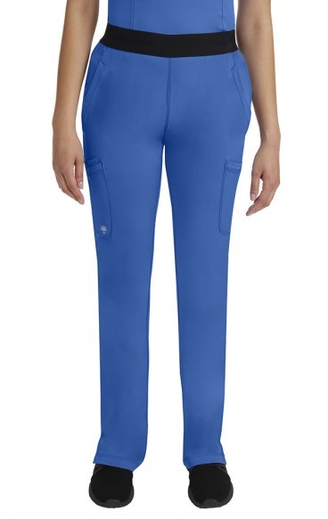 *FINAL SALE XL 9500 HH Works Rachel 6 Pocket Straight Leg Yoga Waist Scrub Pant - by Healing Hands