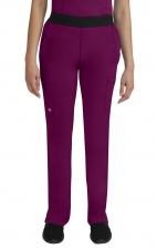 *VENTE FINALE XL 9500 HH Works Rachel - Pantalon exfoliant pour yoga à la taille avec jambe droite - par Healing Hands