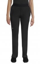 *VENTE FINALE 2XL 9500 HH Works Rachel - Pantalon exfoliant pour yoga à la taille avec jambe droite - par Healing Hands