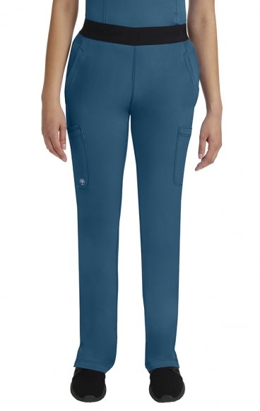 *FINAL SALE 4XL 9500 HH Works Rachel 6 Pocket Straight Leg Yoga Waist Scrub Pant - by Healing Hands