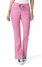 5319P Petite WonderWink PRO Women's Moderate Flare Leg Cargo Pant