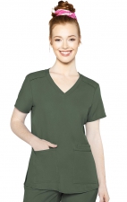 2411 Med Couture Insight 3 Pocket Scrub Top