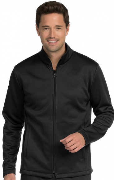 *FINAL SALE BLACK 8688 Med Couture Professional MEN’S PERFORMANCE FLEECE JACKET