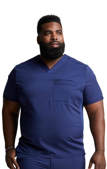 DK865 Dickies Balance Men's Chest Pocket V-Neck Top DK865 Dickies Balance Men's Chest Pocket V-Neck Top