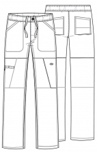 DK110 Dickies Dynamix Men's Straight Leg 6 Pocket Cargo Pant