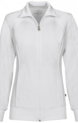 Zip Front Jacket - Cherokee Infinity - Antimicrobial