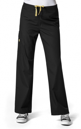5036 WonderWink Origins Sierra – Pantalon d’uniforme unisexe - Black
