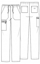 DK019 Dickies EDS Essentials Unisex Tapered Leg 5 Pocket Cargo Pant