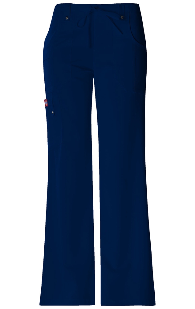 82011P Petite Dickies Xtreme Stretch Mid Rise Flare Leg Pant 