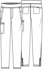CK185 Pantalon à jambes fuselées pour homme - Cherokee Form