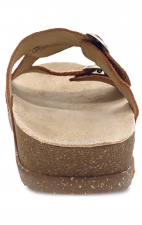 Dayna Tan Suede Adjustable Double Strap Sandal by Dansko 