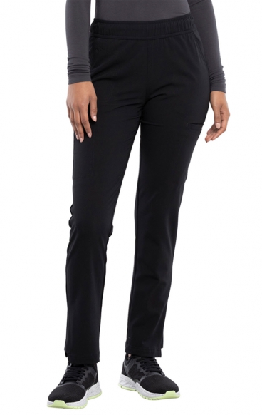 *VENTE FINALE 3XL CK140A Pantalon taille moyenne à jambe fuselée et cordon de serrage - Cherokee Euphoria