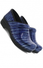 Professional Blue Water Patent Leather Clog by Dansko - Women's