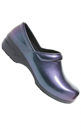 SR Angel Iridescent Purple Anti-Slip Women's Clog from Anywear Footwear