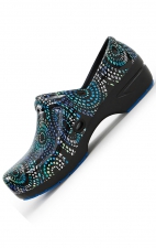 Sabot SR Angel Prismatic Spirals Blue Antidépartante pours Femmes par Anywear Footwear