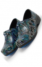 Sabot SR Angel Prismatic Spirals Blue Antidépartante pours Femmes par Anywear Footwear
