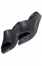 Vibe Black Sandale à Glissement Unisexe par Anywear Footwear