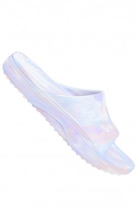 Vibe Pastel Parfait Unisex Slip-Resistant Slide Sandal by Anywear Footwear