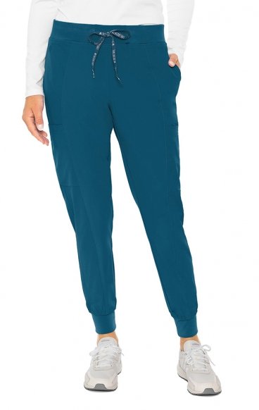 *FINAL SALE XL 8721P Petite Med Couture Yoga Seamed Jogger 