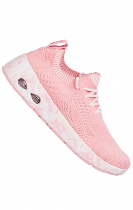 Bolt Cotton Candy/Marbled Pink Breathable Slip-Resistant Women's Sneaker from Infinity Footwear by Cherokee