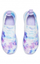 Bolt Pastel Watercolor Breathable Slip-Resistant Women's Sneaker from Infinity Footwear by Cherokee